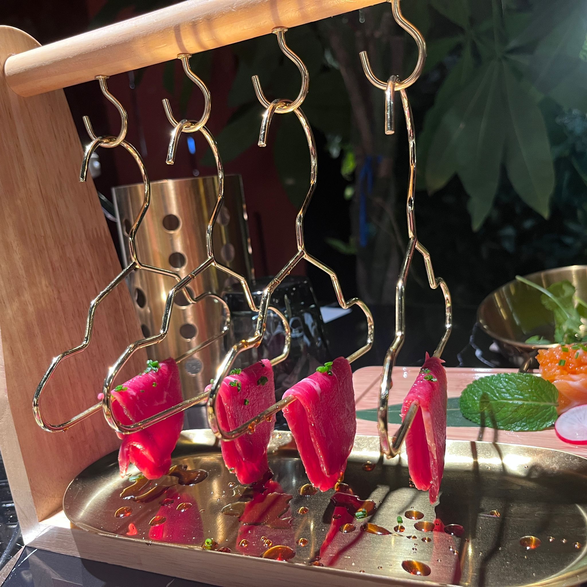 Barbecue al tavolo DOMII - Griglia integrata